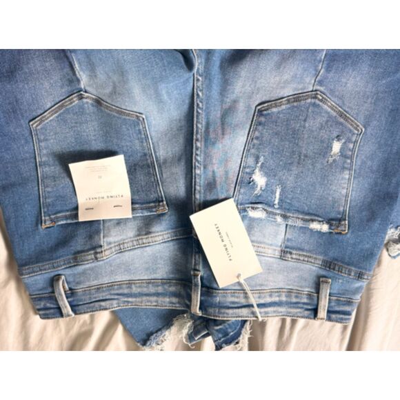 Flying Monkey BLACK LABEL - Size 32 - High Rise Fit - Skinny Jeans - Designer - Picture 5 of 6